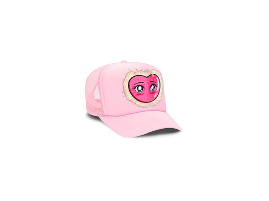 “KISS” cap pink