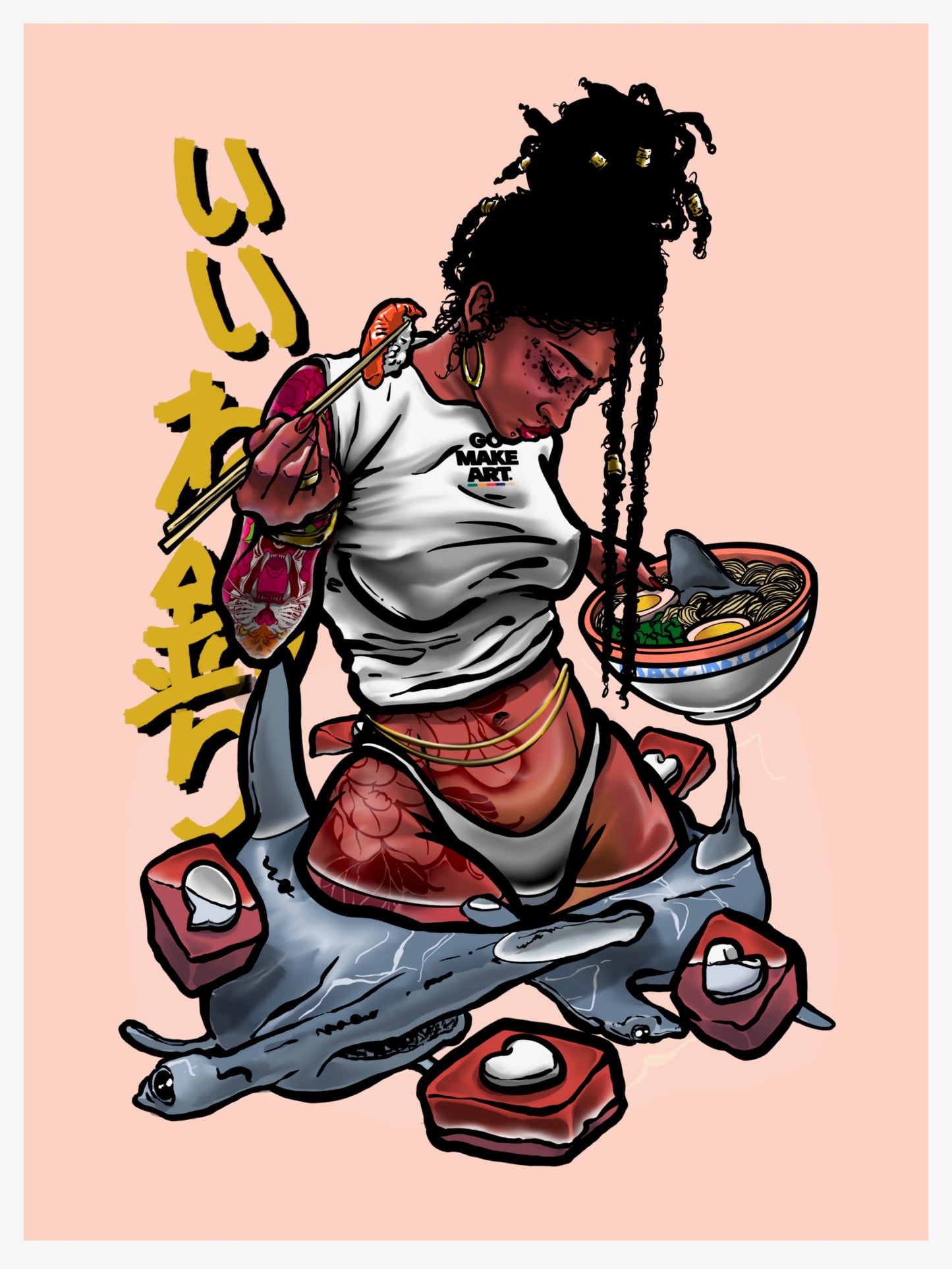 Thank You for the Food — Drama Queens Collection (12x16 Print)